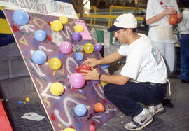 Photograph of students at a SAC event