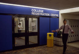 Photograph of the Main Entrance to the Registrar's Office