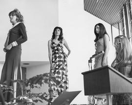 Photograph of Students Participating in the Runway Fashion Show