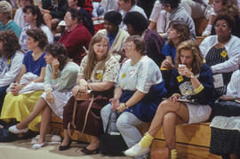 Photograph from orientation event in the Athletic Centre