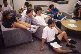 Photograph of Students in a Language Course at Residence