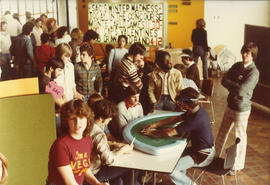 Photograph of students at winter madness event