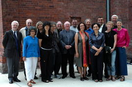 Group photograph of faculty members