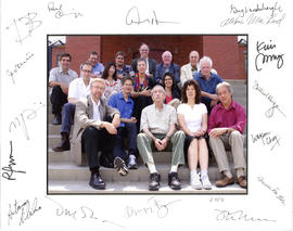 Photograph of faculty, Summer 2004