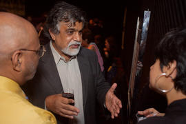 M G Vassanji at the reception : [photograph]
