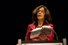 Keynote speaker Francine Prose : [photograph]