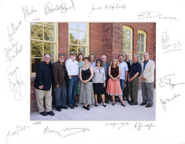 Photograph of faculty, Summer 2008