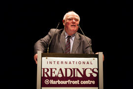Alistair MacLeod speaking at the workshop : [photograph]