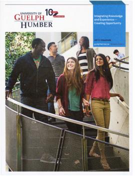 2013 Viewbook for the University of Guelph-Humber